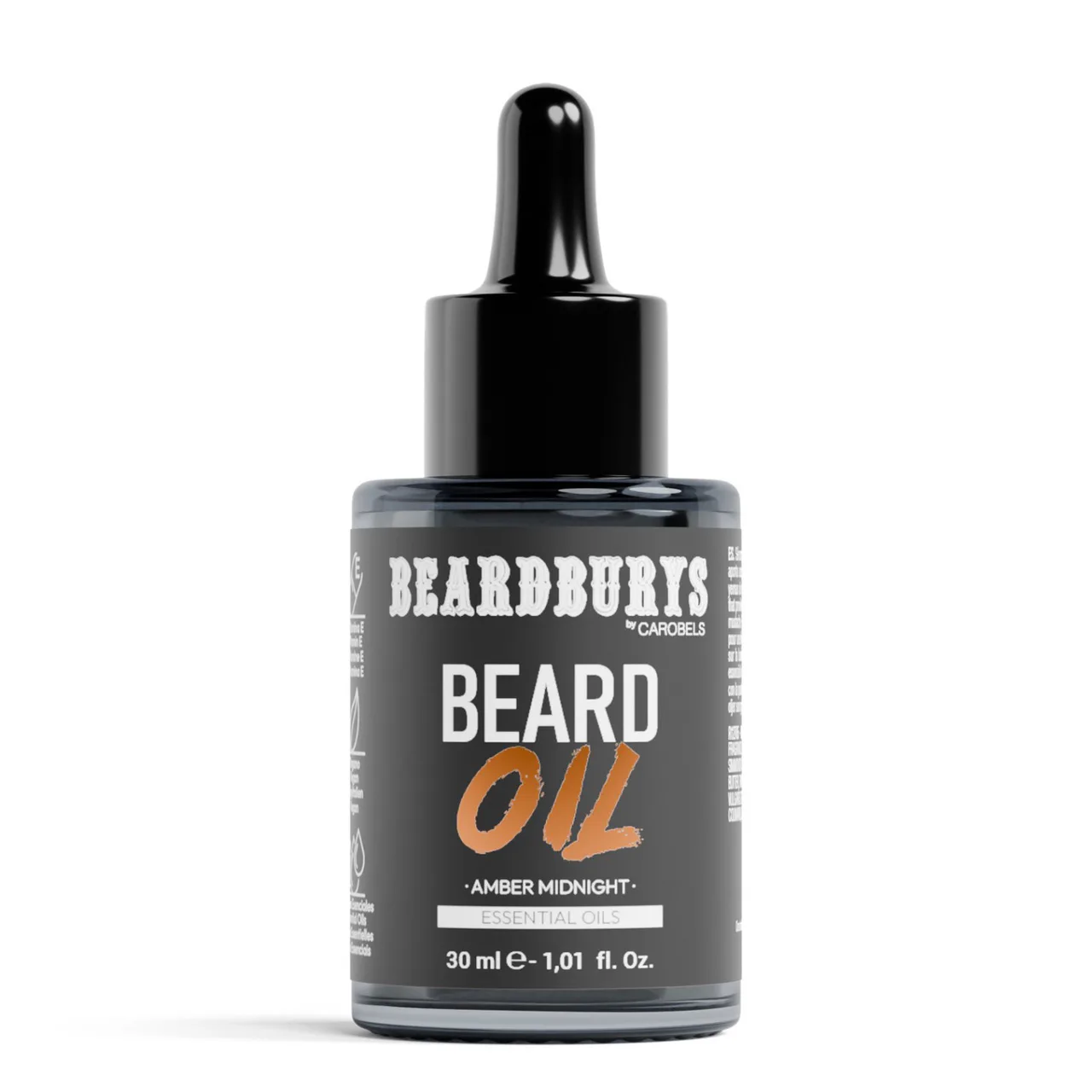 Ulje za bradu BEARDBURYS Amber Midnight - 30 ml.