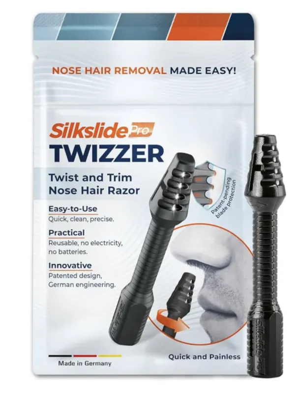 SILKSLIDE Pro TWIZZER – Twist & Trim mašinica za dlake u nosu - Slika 1