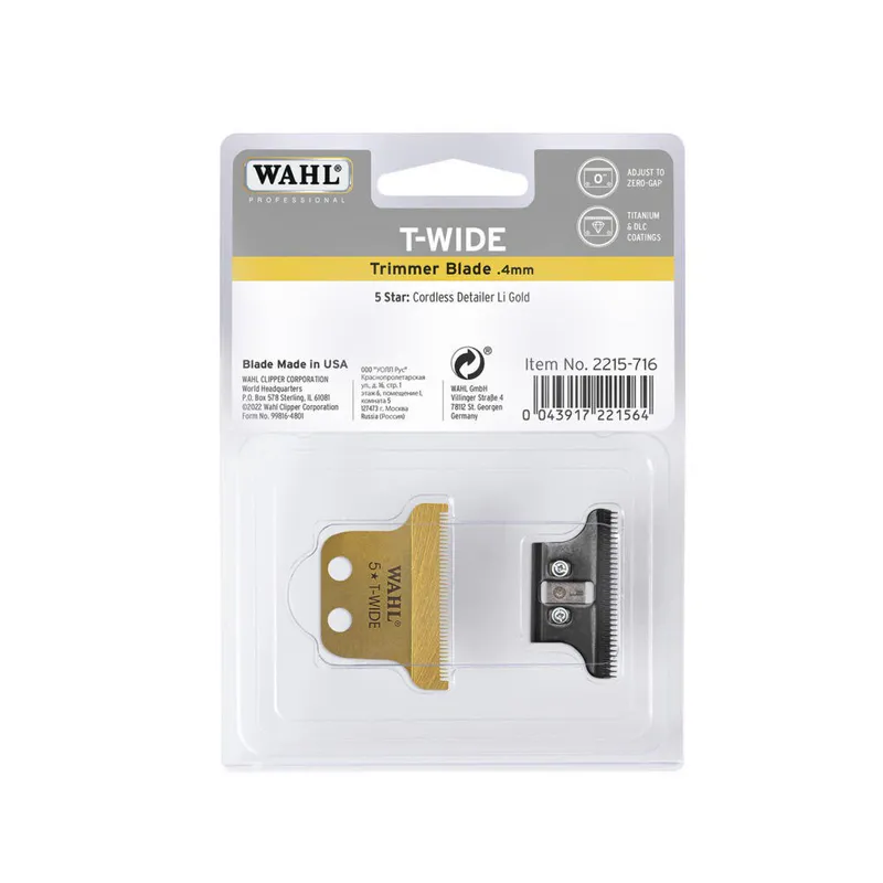 Glava za šišanje WAHL T-Wide Detailer Cordless - Slika 2