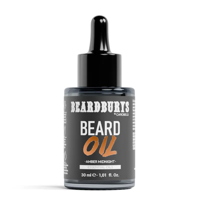 Ulje za bradu BEARDBURYS Amber Midnight - 30 ml. - Slika 1