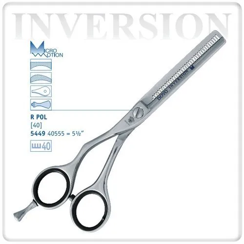 Frizerske škare DOVO 5449 40555 Inversion - 5,5" - škarice za stanjivanje - Slika 1