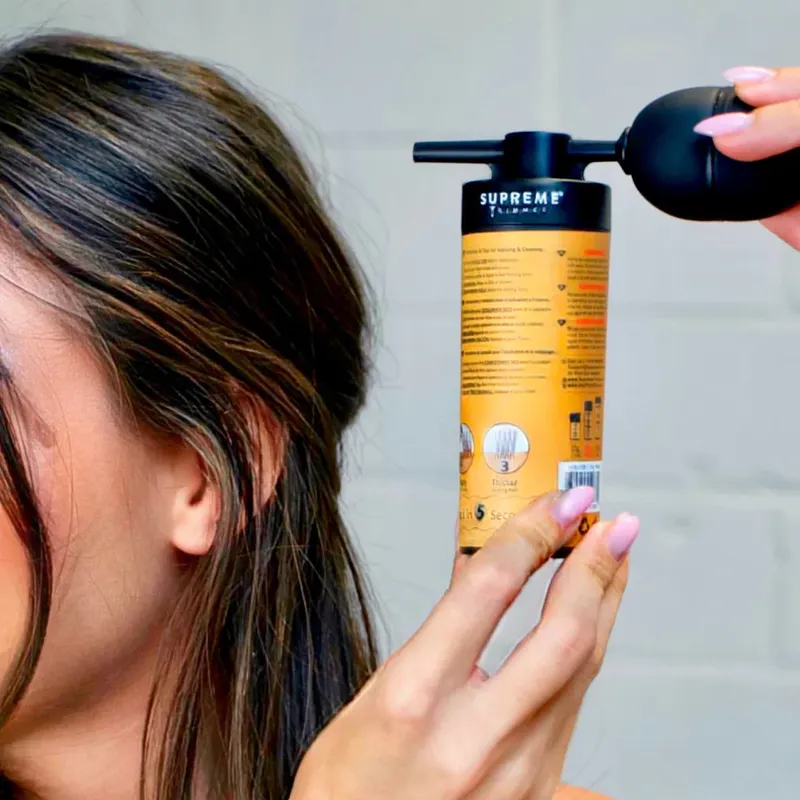 Vlakna za kosu s aplikatorom STpro Hair Thik za zgušnjavanje kose - Slika 6