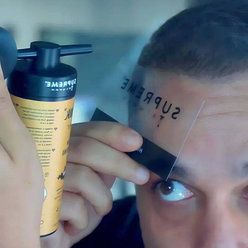 Vlakna za kosu s aplikatorom STpro Hair Thik za zgušnjavanje kose - Slika 6