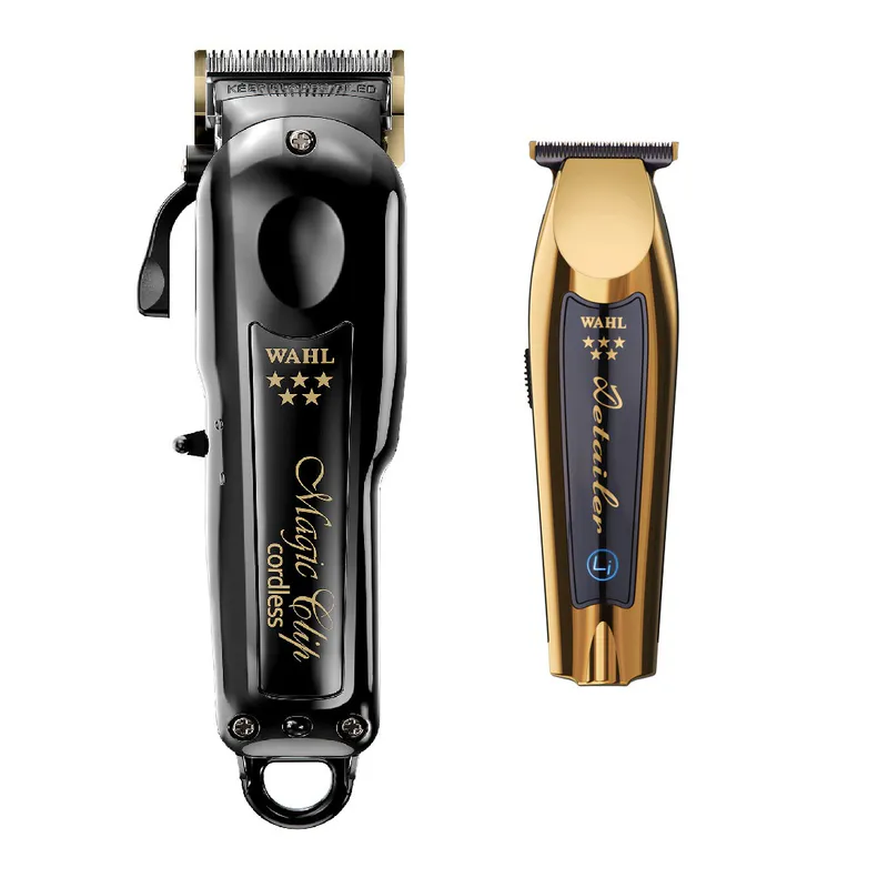 WAHL King Midas Combo (MCC Black & Cordless Detailer Gold) - Slika 1