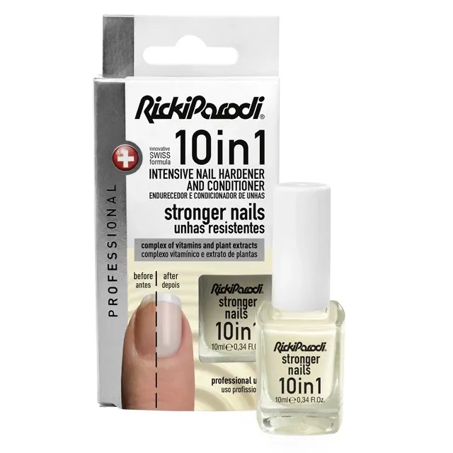 Njegujući lak za nokte RICKI PARODI 10 in1 Milky White - Slika 1