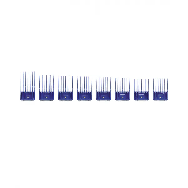 Set plastičnih češljeva Andis s metalnom kopčom - set II (16-32 mm) - Slika 2