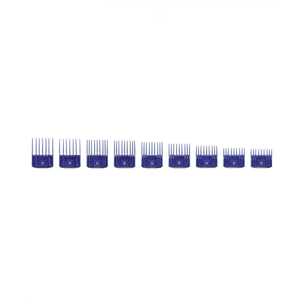 Set plastičnih češljeva Andis s metalnom kopčom - set I (1,5-14 mm) - Slika 2