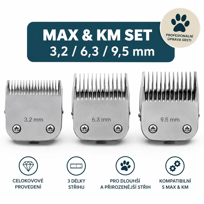 MAX/KM set 3,2 mm, 6,3 mm i 9,5 mm - Slika 1