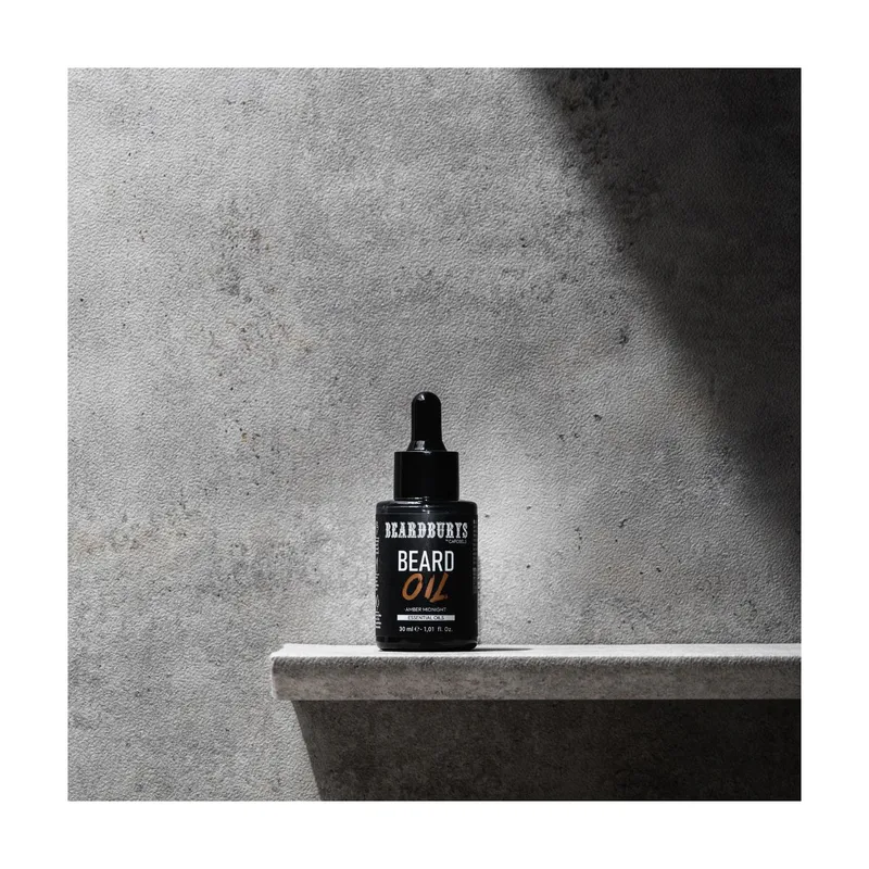 Ulje za bradu BEARDBURYS Amber Midnight - 30 ml. - Slika 5