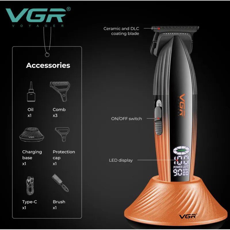 Profesionalni trimer VGR VOYAGER V-889T Trim - Slika 3