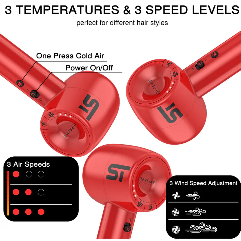 Supreme Tools Hair Dryer Kit - Slika 3