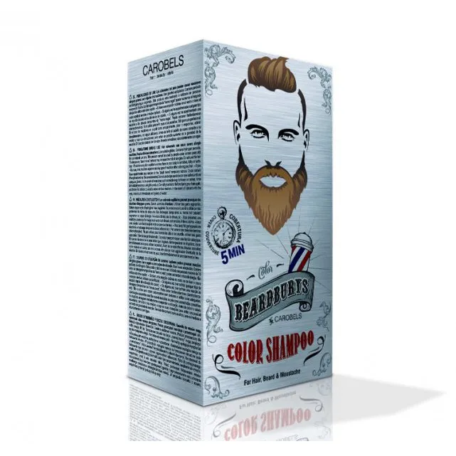 Beardburys šampon za bojanje kose i brade - svijetlo smeđa - Slika 3