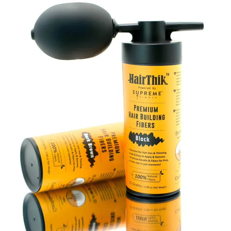 Vlakna za kosu s aplikatorom STpro Hair Thik za zgušnjavanje kose - Slika 4