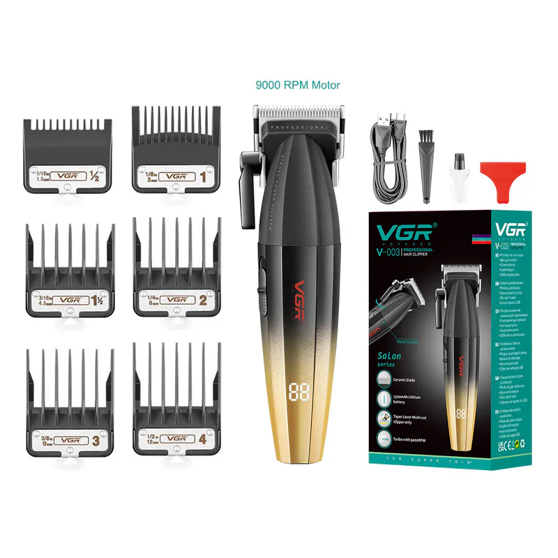 Mašina za šišanje VGR VOYAGER V-003C Salon Series - gold - Slika 2